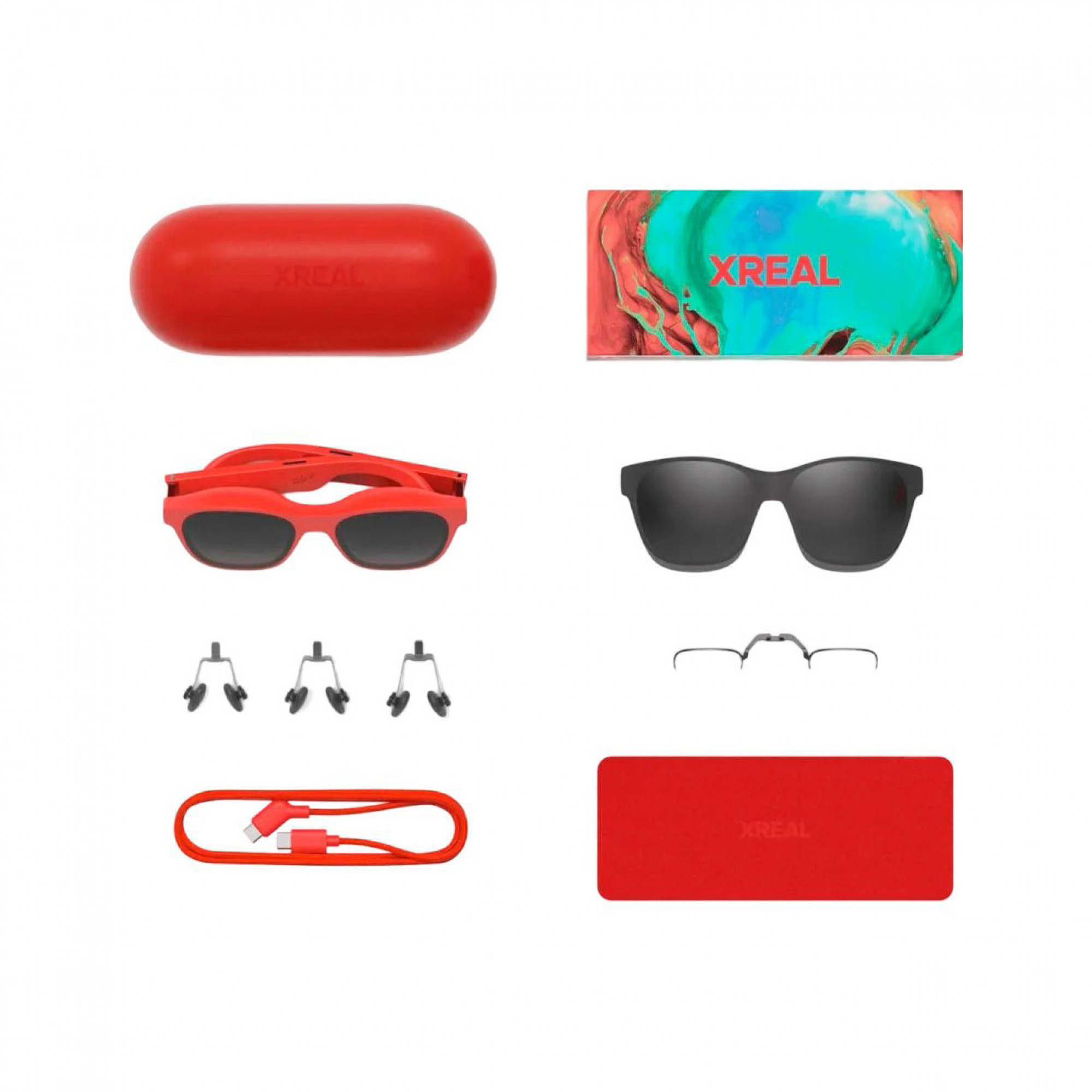 Окуляри віртуальної реальності XREAL Air 2 Red